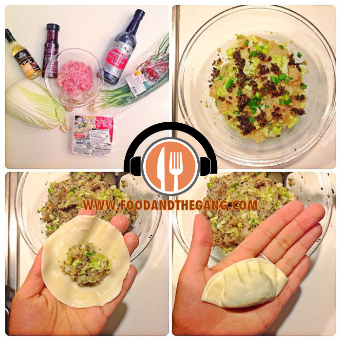 Gyozas au poulet DIY