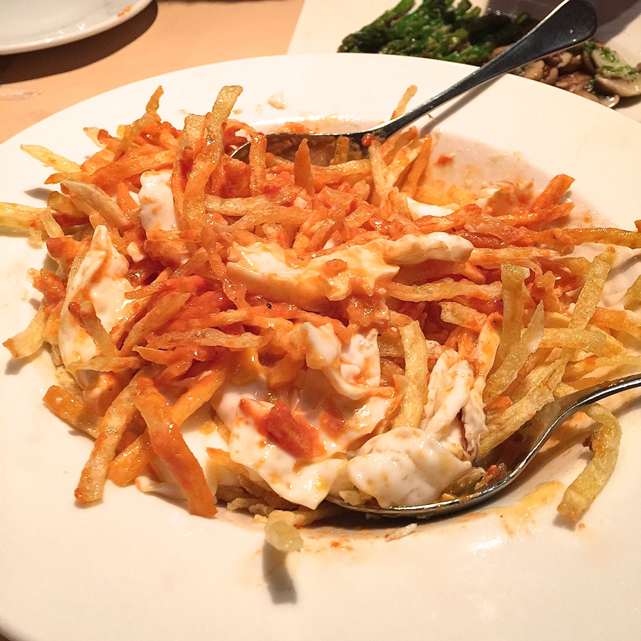 Oeufs énervés @ La Cerveceria Catalana Barcelone