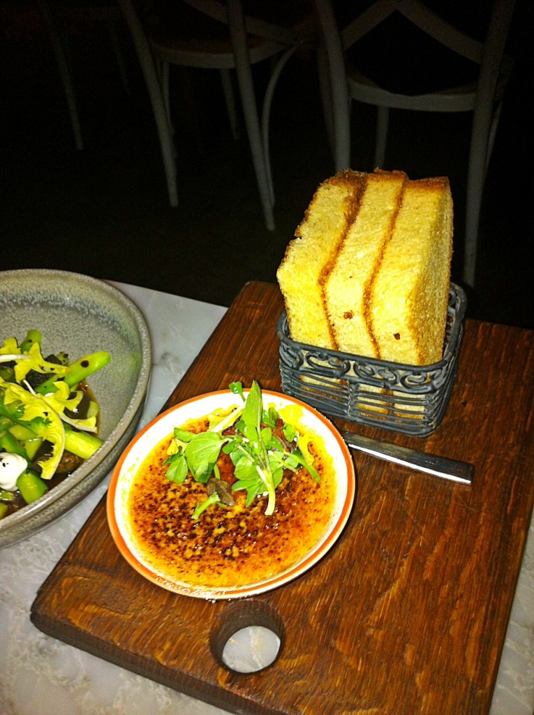 Crème brulée foie gras @ Duck & Waffle