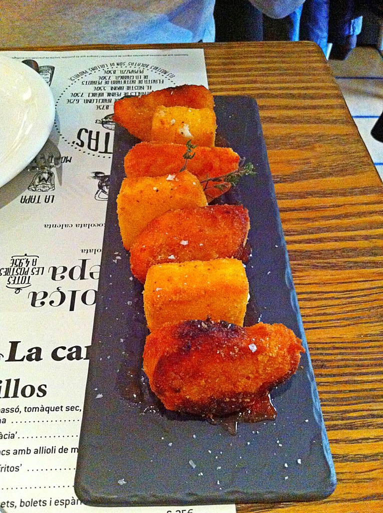 Croustillant de tomate et fromage